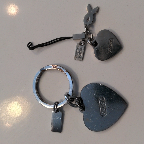 Coach key chain and cell phone charm - Picture 2 of 2